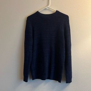 HM Men’s Medium Navy Blue Knit Sweater